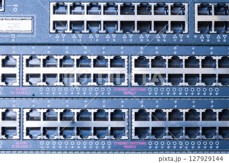 ethernet switch panels wihout cables 127929144