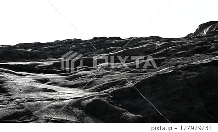 海の岩場 海の岩場 127929231