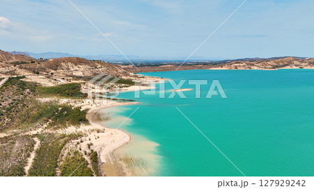 Aerial view of Embalse de La Pedrera 127929242