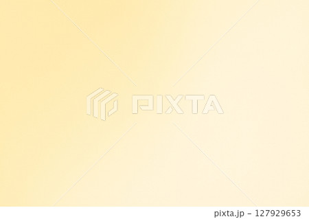 くすみイエローとアイボリーのグラデ背景 127929653