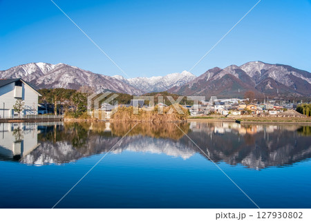 『南地神池(通称 じじ池)』冬景色 三重県四日市市水沢町 『南地神池(通称 じじ池)』冬景色 三重県四日市市水沢町 127930802