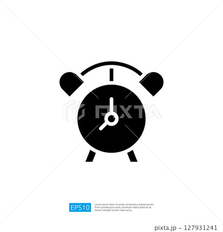 Clock Icon Representing Time Management and Scheduling for Notifications and Reminders in Modern Life 127931241