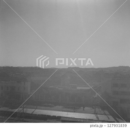古写真 1938年 中華民国 南京市 日中戦争中 国民政府外交部の建物から望む南京市街 古写真 1938年 中華民国 南京市 日中戦争中 国民政府外交部の建物から望む南京市街 127931839