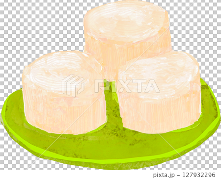 扇貝、扇貝、北海道特產插圖 127932296