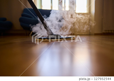 Experience Efficient Steam Cleaning Solutions for Your Wooden Floors to Maintain Their Beauty 127932544