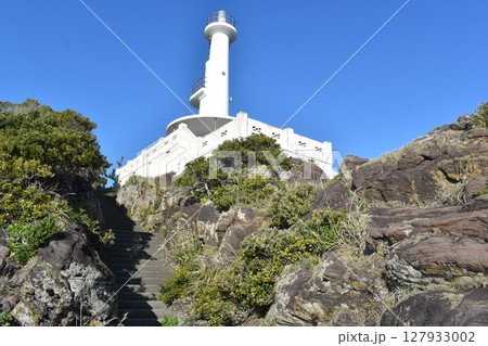 鹿児島 薩摩長崎鼻灯台 灯台 長崎鼻 鹿児島 薩摩長崎鼻灯台 灯台 長崎鼻 127933002
