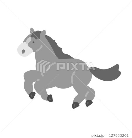 馬　イラスト 127933201