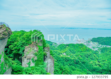 鋸山からの景色 127933795