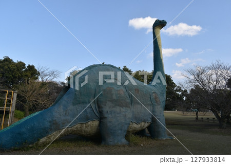 鹿児島　桜島自然恐竜公園　遊具　恐竜 127933814