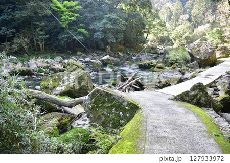 鹿児島　雄川滝　滝 127933972