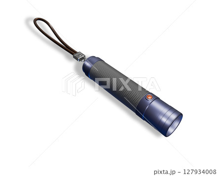 ハンディライト　懐中電灯　防災グッズ　 handy light　白バック 127934008