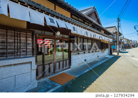 福岡県 八女市福島の町並み 福岡県 八女市福島の町並み 127934294