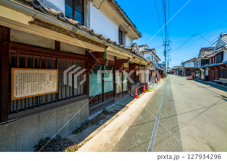 福岡県 八女市福島の町並み 福岡県 八女市福島の町並み 127934296
