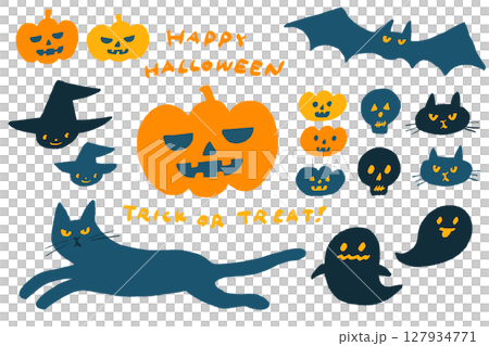 ハロウィンセット 127934771