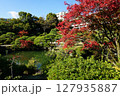 秋の相楽園　紅葉の日本庭園　神戸市 127935887