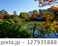秋の相楽園　紅葉の日本庭園　神戸市 127935888