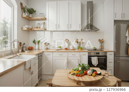 おしゃれなキッチン 127936966