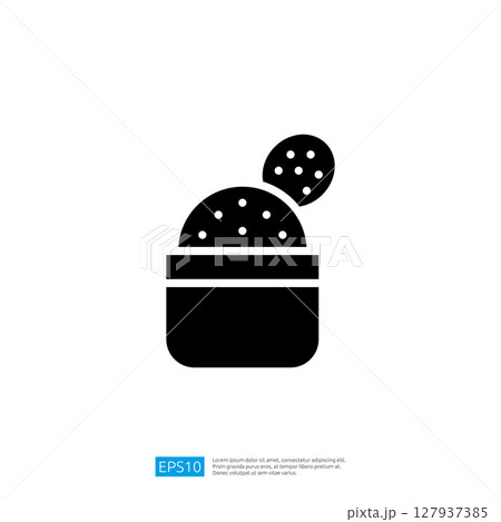 Cactus Icon Minimalist Illustration Representing Nature and Organic Growth in a Modern Design Approach With Simple Silhouette Cactus Icon Minimalist Illustration Representing Nature and Organic Growth in a Modern Design Approach With Simple Silhouette 127937385