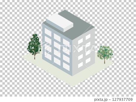 插畫素材 | 等距建築 04 插畫素材 | 等距建築 04 127937709