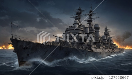 荒廃した戦艦 127938667