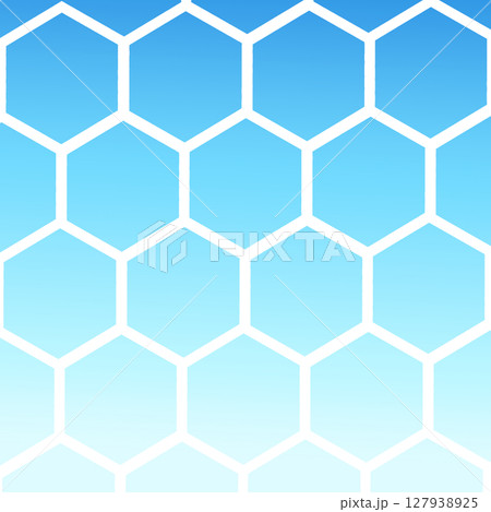 六角形素材 六角形素材 127938925