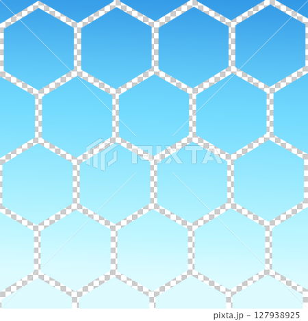 六角形素材 六角形素材 127938925