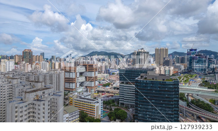 June 29 2025 Skyline Panorama with High Rise Buildings and Cloudy Skies June 29 2025 Skyline Panorama with High Rise Buildings and Cloudy Skies 127939233