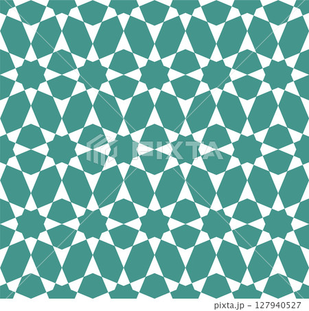 Seamless geometric ornament based on traditional islamic art. 127940527