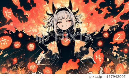 Glimmering_Anime_Girl_Amidst_Golden_Light_and_Runes 127942005