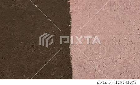 concrete wall painted brown and pink, backgrounds, textures 127942675