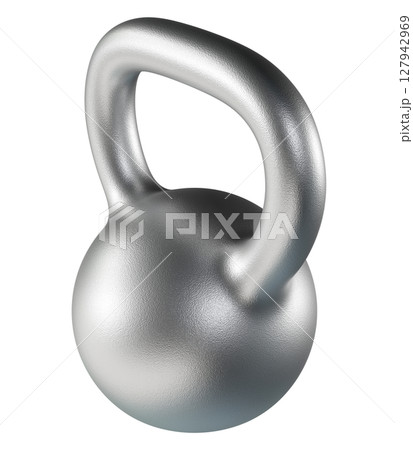 Kettlebell fitness weight, blank heavy cast iron powerlifting equipment 127942969