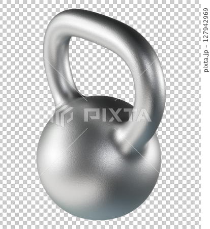Kettlebell fitness weight, blank heavy cast iron powerlifting equipment 127942969