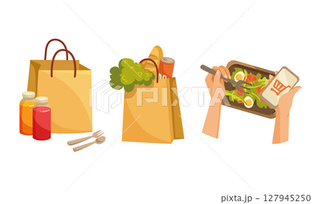 Grocery Shopping Essentials Healthy Meal Preparation for a Balanced Lifestyle is Key 127945250