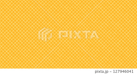 Ice cream cone background, waffle seamless vector pattern design, wafer texture illustration Ice cream cone background, waffle seamless vector pattern design, wafer texture illustration 127946041