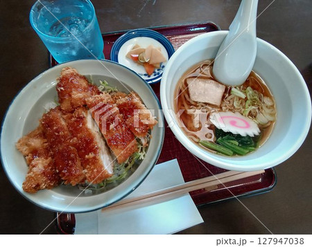 会津の味『ソースカツ丼とラーメン』 127947038