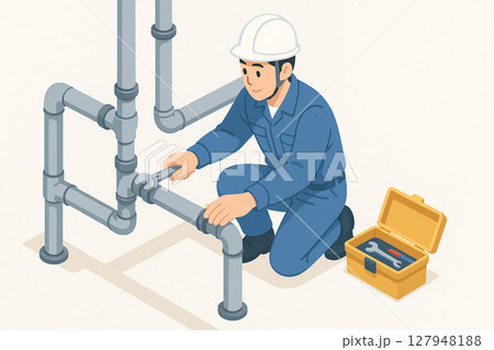配管工事 127948188