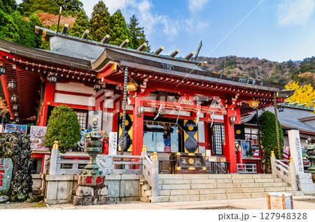 神奈川 大山阿夫利神社　下社拝殿 127948328