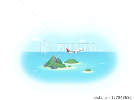 島から飛び立つ希望 127948650
