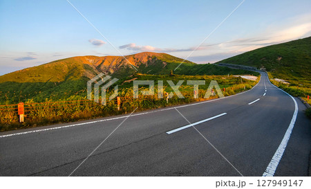 志賀草津道路・夕景 127949147