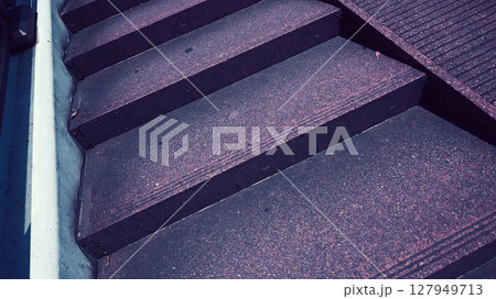 歩道橋の階段 歩道橋の階段 127949713