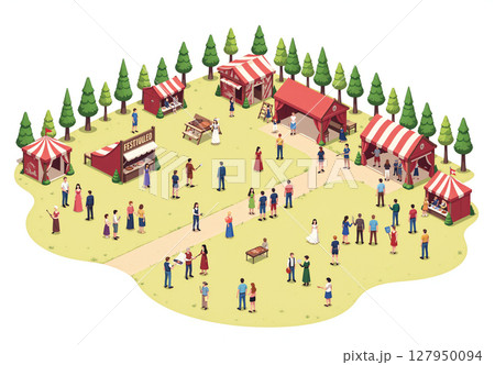 夏の祭り 127950094