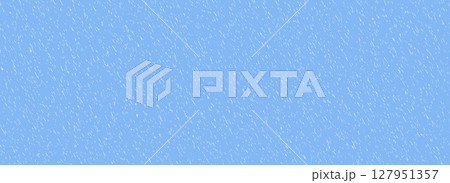 Falling rain seamless pattern. Pouring rain texture. Repeating tiny water drops background. Vertical downpour backdrop. Sleet, hail or snow precipitation wallpaper. Bad weather season. Vector 127951357