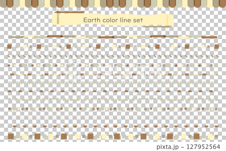Earth color line set 02 127952564