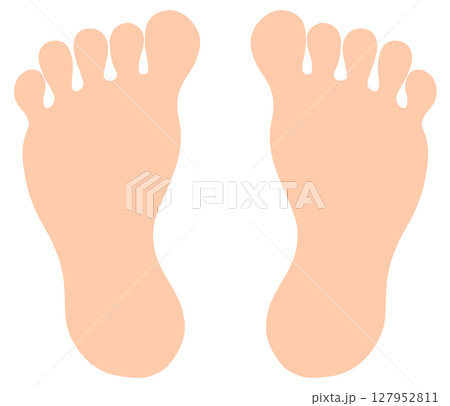 足の裏 足の裏 127952811