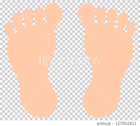足の裏 足の裏 127952811