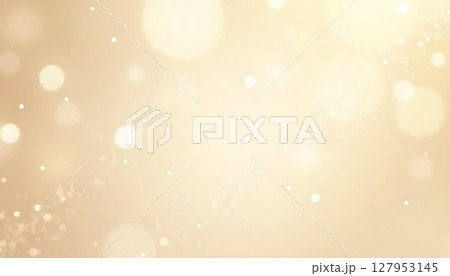 Beige Sparkling Texture With Light Bokeh 127953145