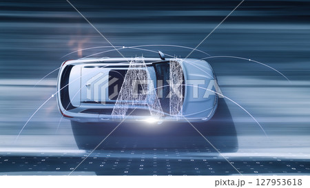 デジタルモビリティのコンセプトアート 127953618