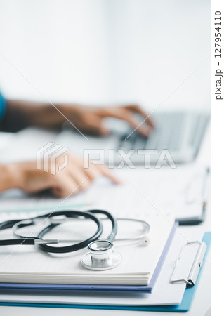 Concept business doctor education essential globalization, student learn and study in university and college to master knowledge needed travel global economy. book stethoscope for medical health care Concept business doctor education essential globalization, student learn and study in university and college to master knowledge needed travel global economy. book stethoscope for medical health care 127954110