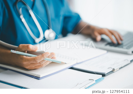 Concept business doctor education essential globalization, student learn and study in university and college to master knowledge needed travel global economy. book stethoscope for medical health care Concept business doctor education essential globalization, student learn and study in university and college to master knowledge needed travel global economy. book stethoscope for medical health care 127954111