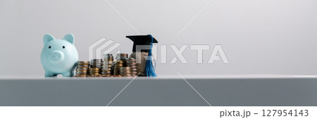 Business concept growth involves strategic financial management money loan investment bank real estate economic development encourage save buy home car education income stack investment economy return 127954143